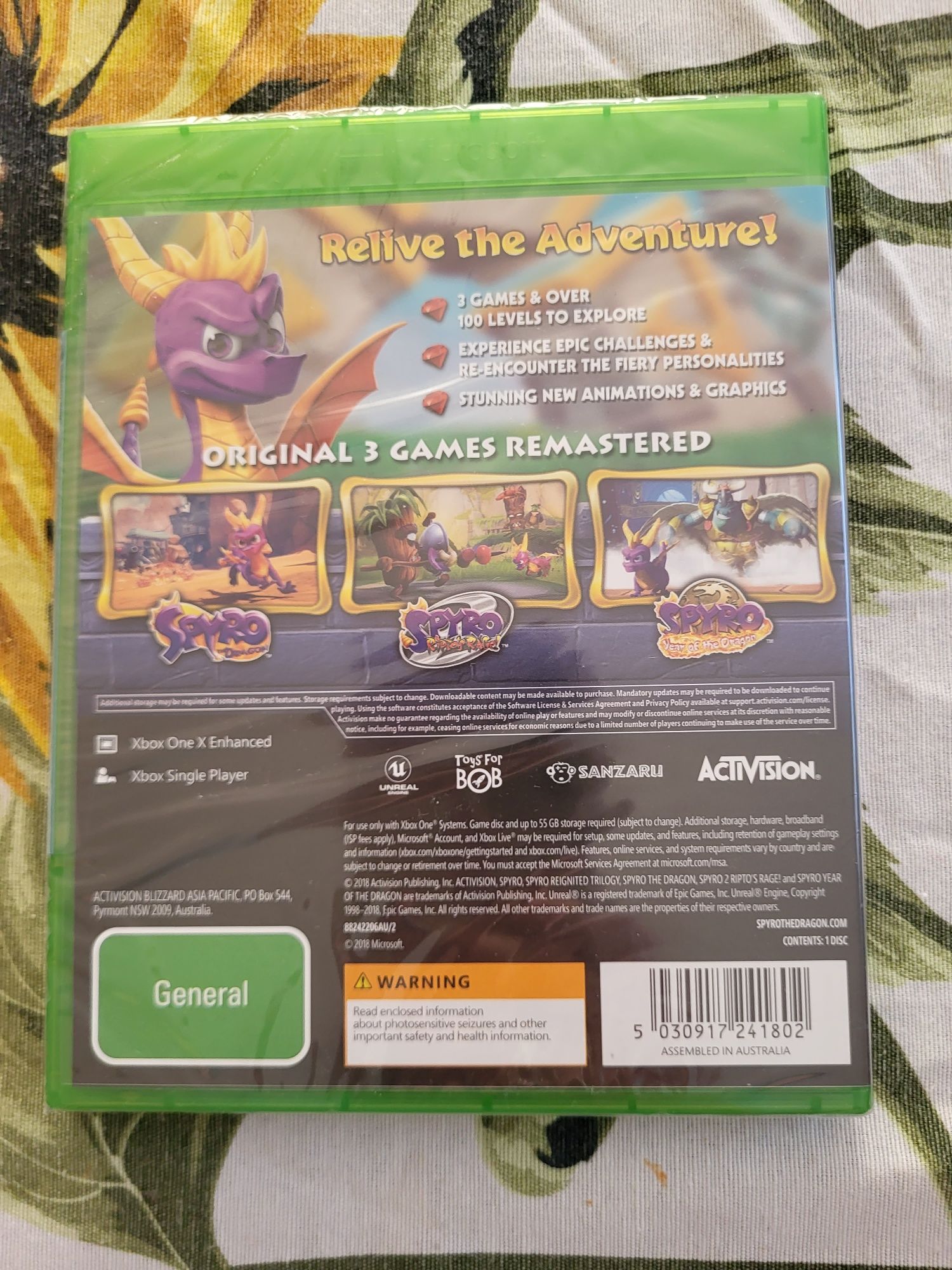 Gra xbox one spyro