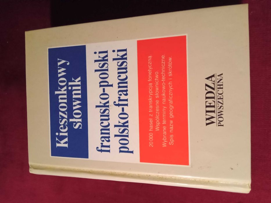 Kieszonkowy słownik francusko-polski i polsko- francuski