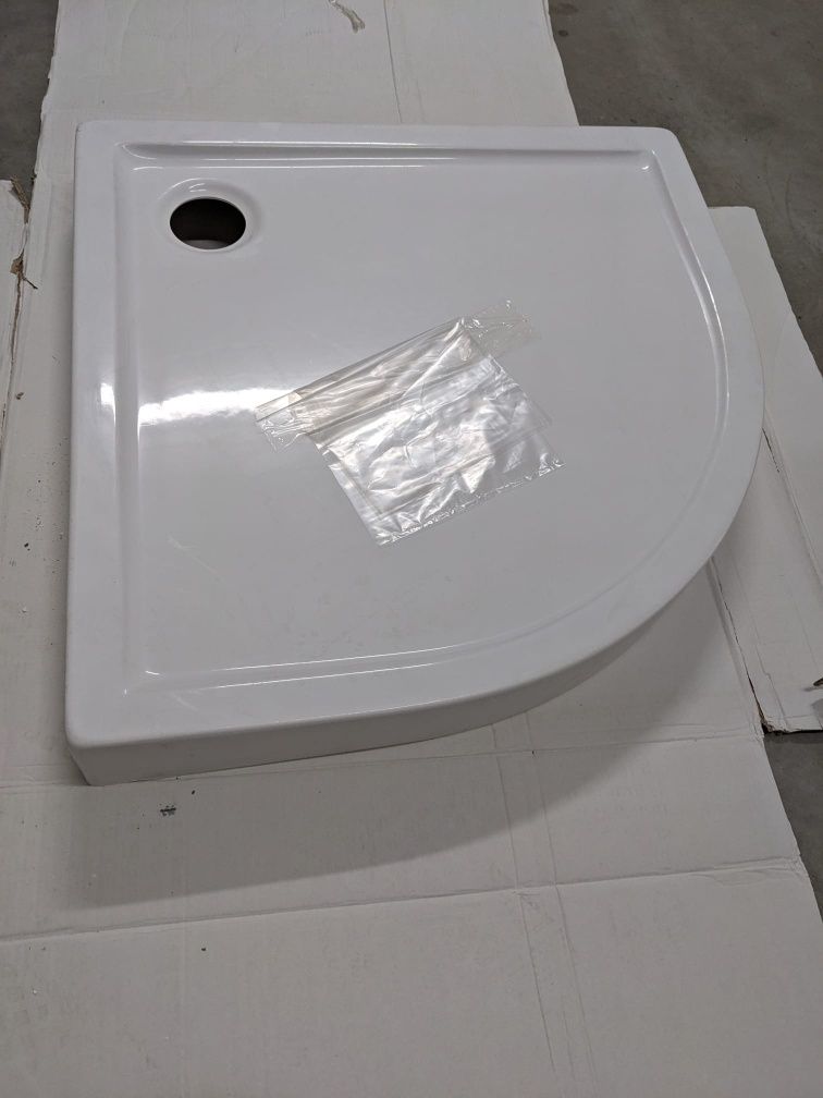 Brodzik 1/4 koła 80x80