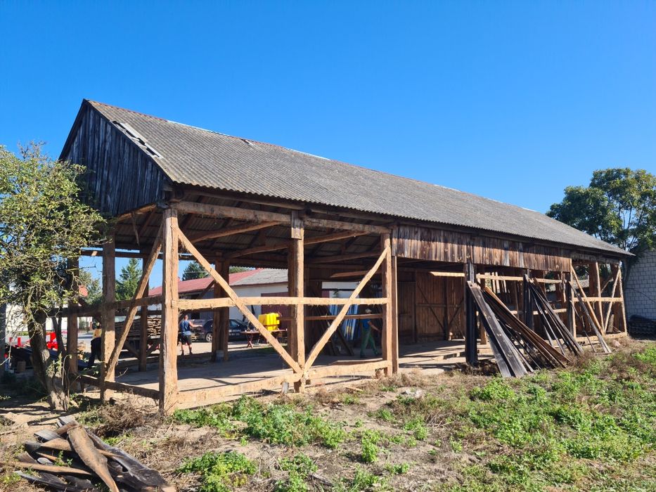 Darmowa rozbiórka, obicia stodół, skup starego drewna