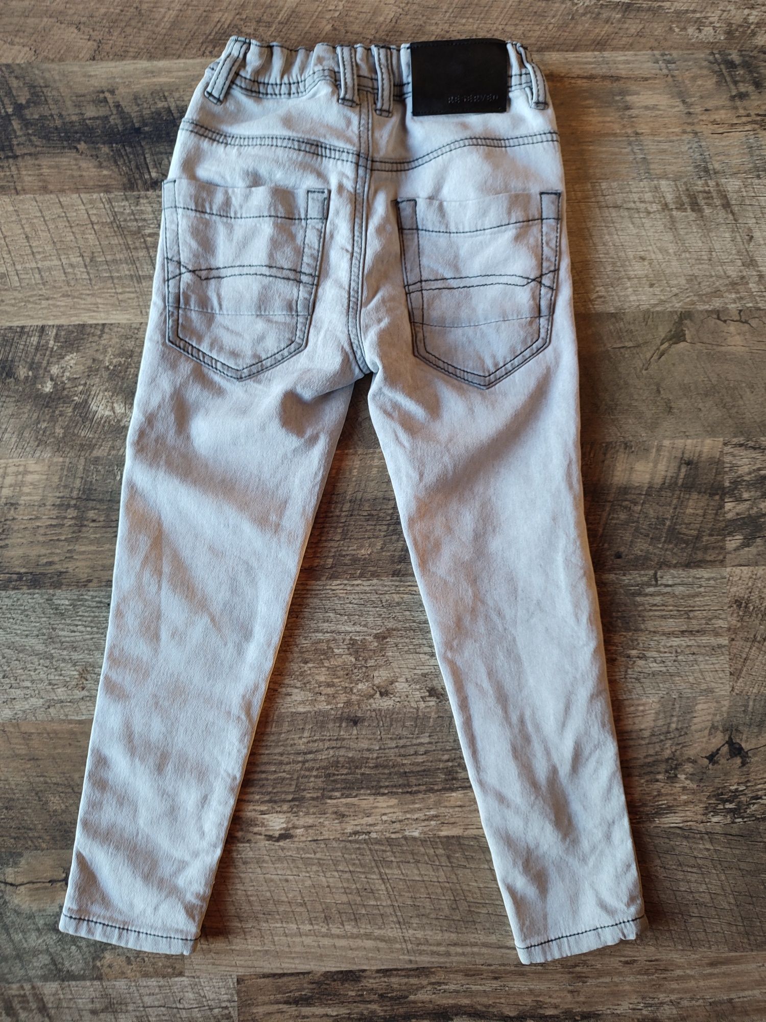 Spodnie jeansowe Reserved 116 szare
