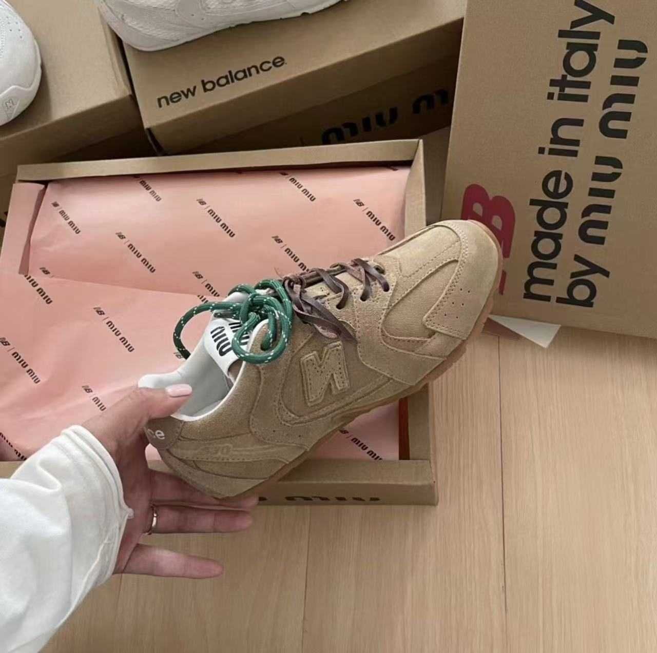 Buty NewBalance x  MIU MIU Moda Obuwie sportowe rozmiar.37