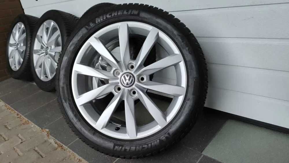 Koła Vw Golf 7 17'' 5x112 opony zimowe 205/50/17 Seat Skoda B417