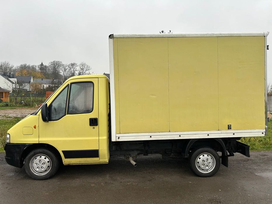 Fiat Ducato chłodnia kontener ZAMIANA na mniejsze dostawcz lub osobowe