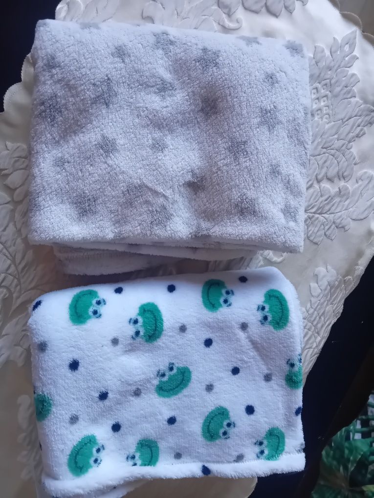 2 kocyki niemowlęce