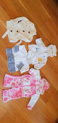 Mega zestaw ubrań dla dziewczynki – rozmiar 74 cm (6 do 9 miesięcy)