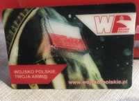Magnes na lodówkę z hologramem Wojsko Polskie armia hologram flaga