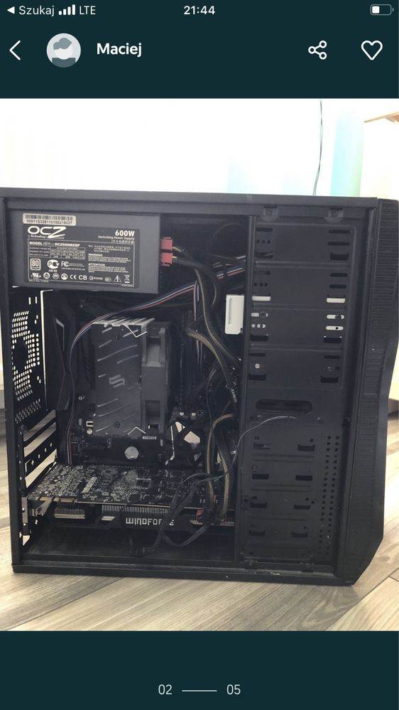 Komputer i5 9600K ,16 gb ram DDR4 1tb SSD