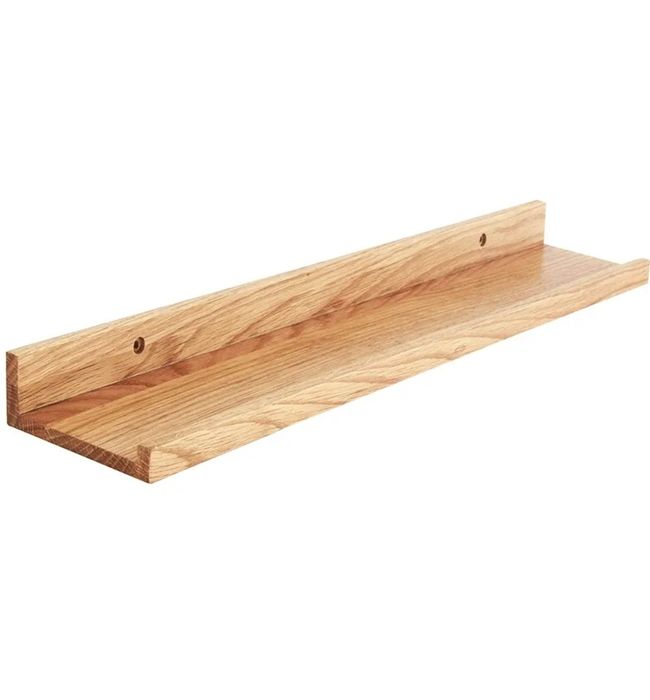 IBUYKE polka ścienna w kształcie litery U, 90 cm, regał wiszący