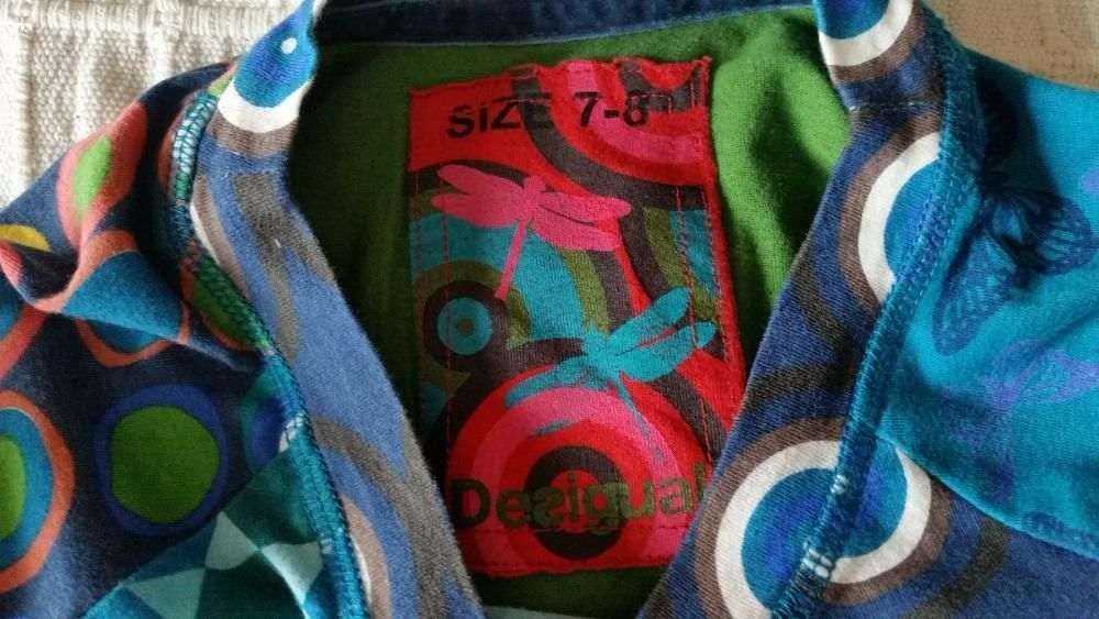 NOVA| Blusa Desigual menina 7/8 anos