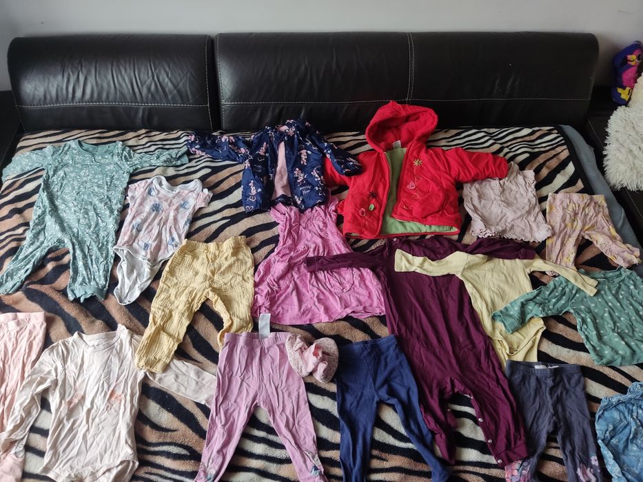 Ubranka dla dziewczynki 86cm