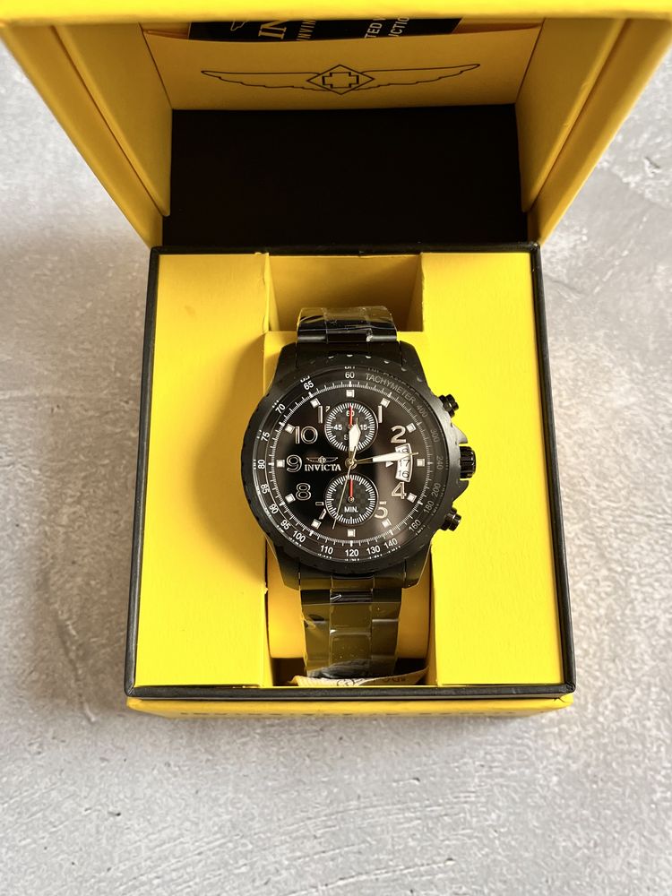 Invicta 13787 Watch Chronograph класичний годинник часы ориент Ø45мм