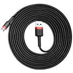 Baseus Cafule kabel USB / micro USB 2A 3M czarno-czerwony