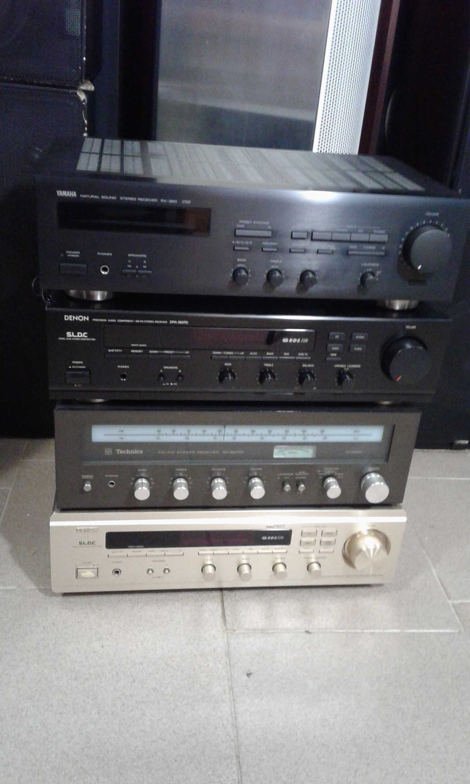 YAMAHA ,DENON,Technics ,amplituner stereo