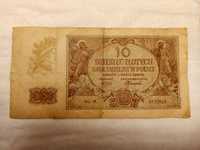 Banknot 10 złotych 1940 seria M