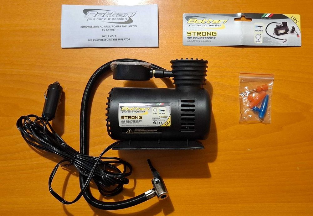 Compressor de ar 12 V. (Nunca utilizado)