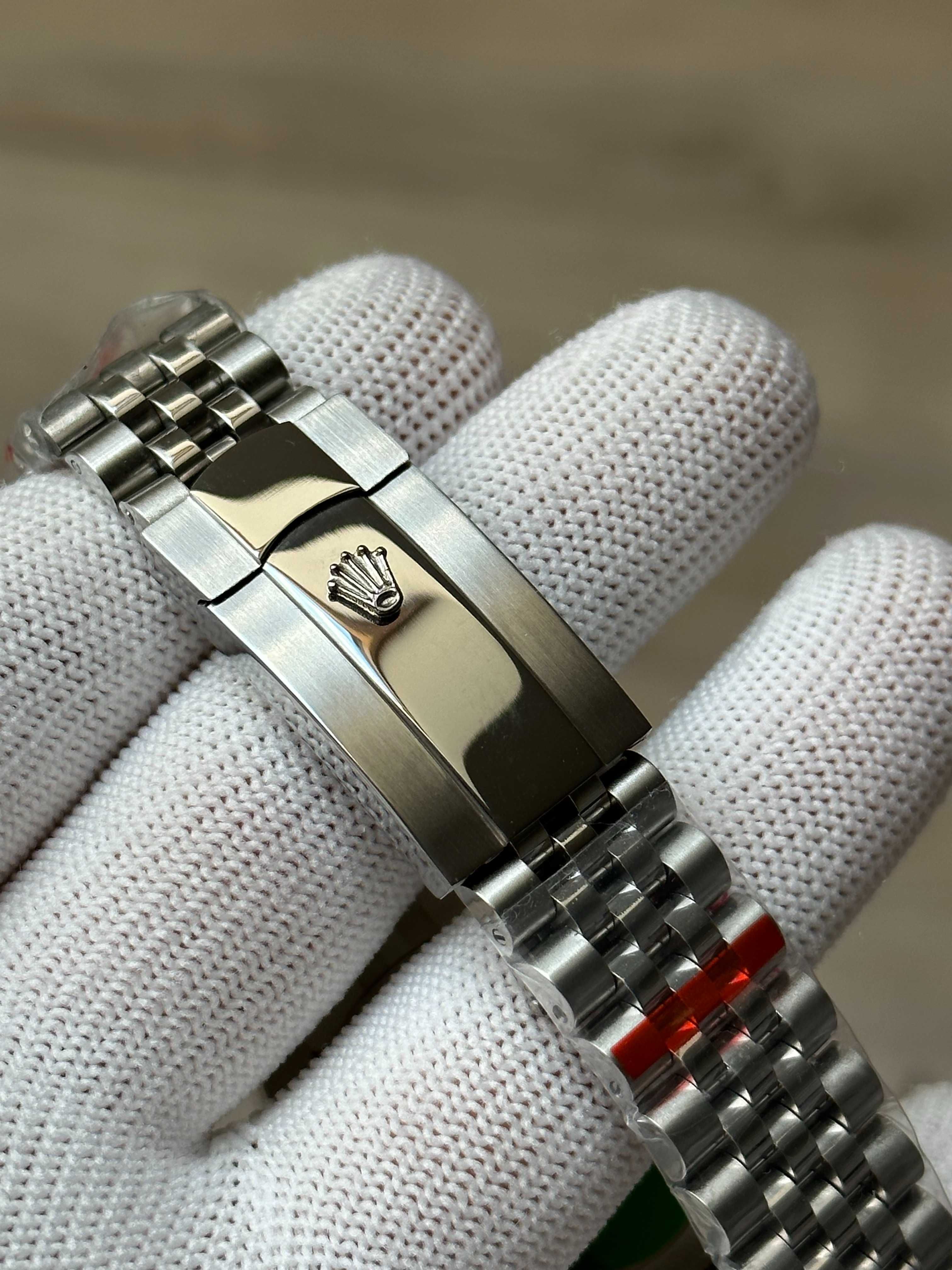 Швейцарские часы Rolex Datejust Silver-Blue. Топ качество