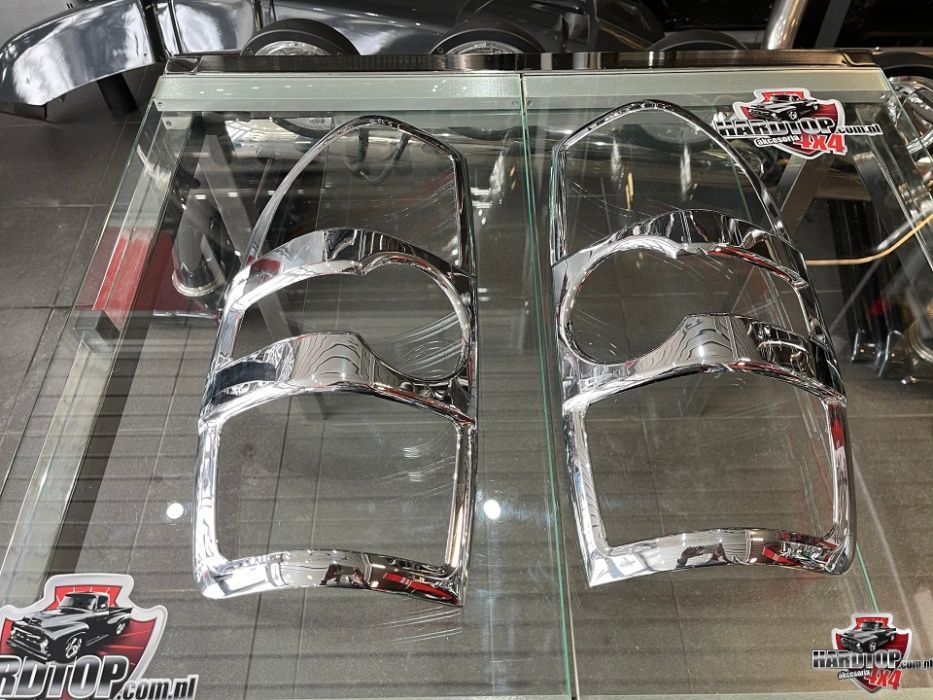 Nakładki Ochronne, chrom, MAZDA BT-50, Zestaw!!