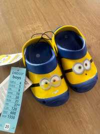 Buty sandały minionki pepco 25