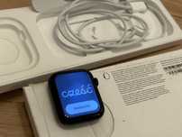 j. NOWY Apple Watch SE 2gen GPS 44mm koperta z aluminium A2723 MRE93QP