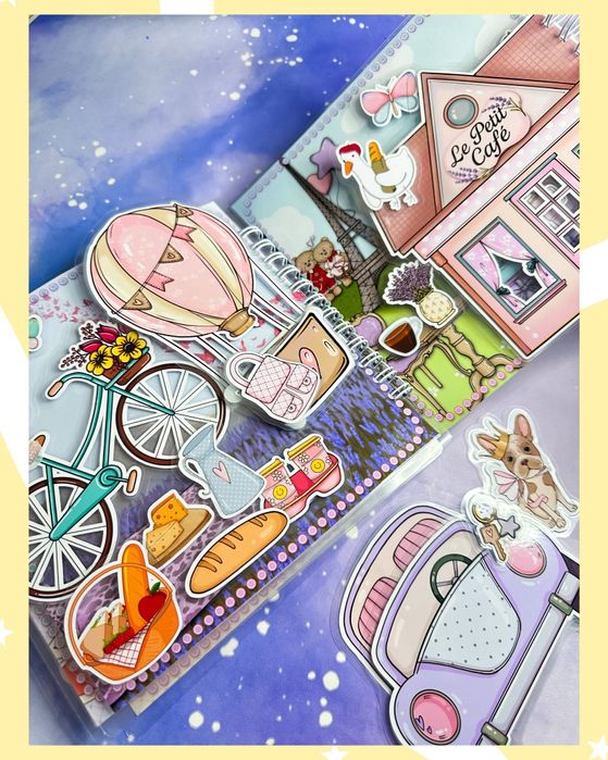 Książka na rzepy Toca Boka, Avatar, Labubu. Lamibook