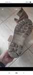 Botas em pele, como novas n° 35