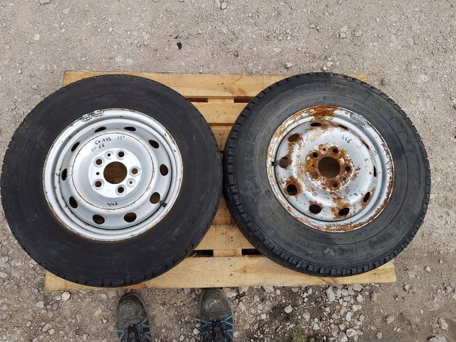 KOŁO ZAPASOWE FELGA FIAT DUCATO PEUGEOT BOXER 6.0J x 15 5X118 ET 68