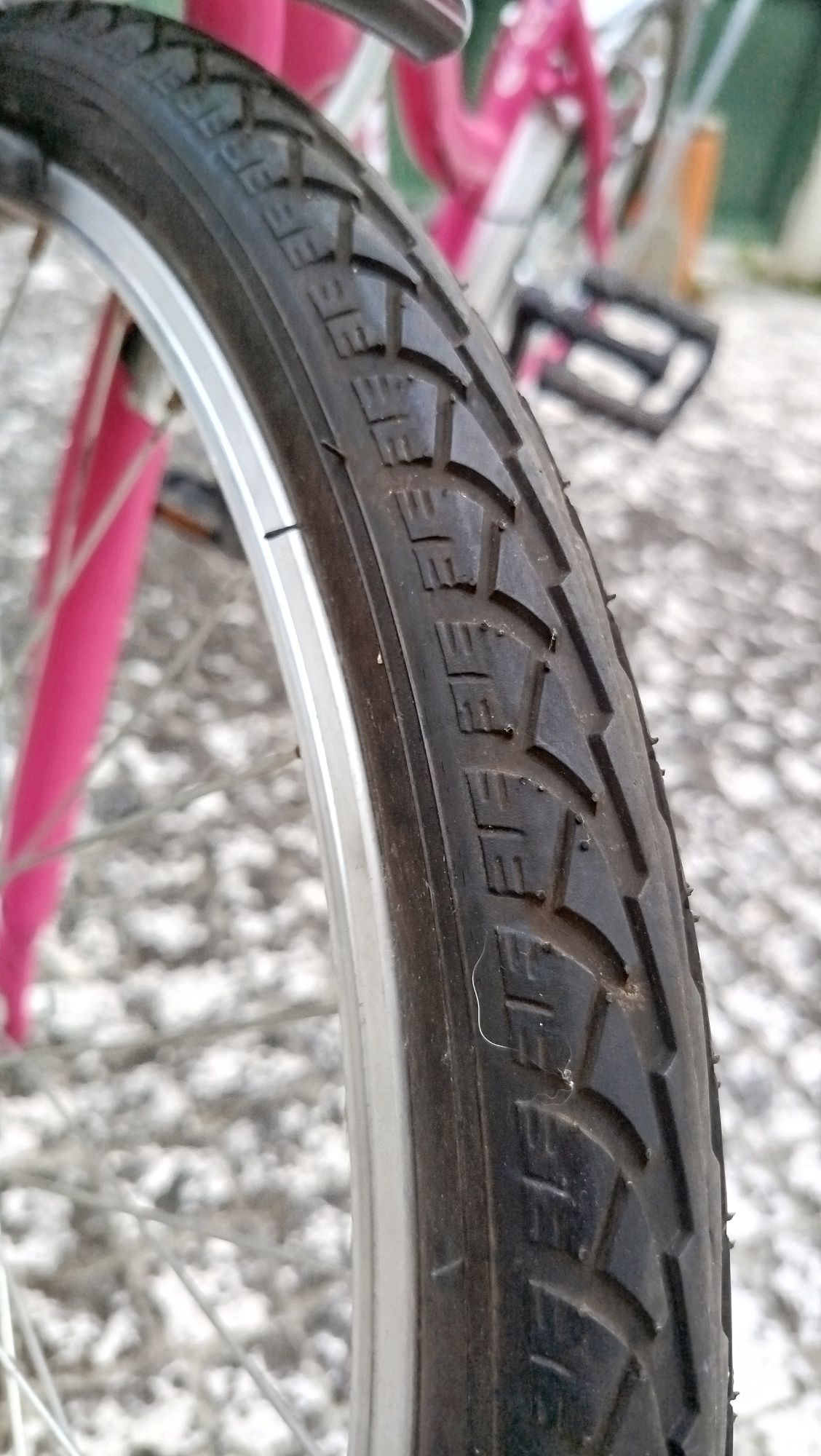 Bicicleta de menina júnior roda 24