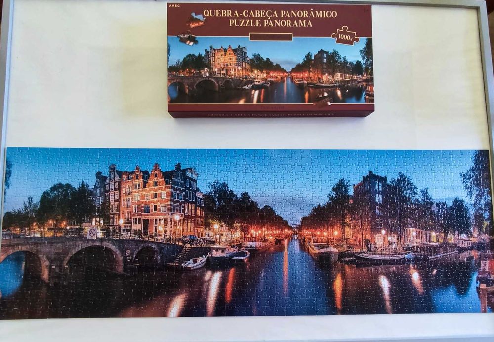 Vários puzzles 1000 peças