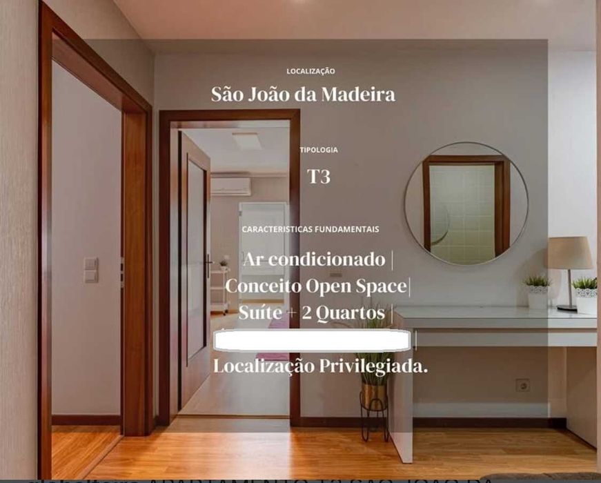 Bom investimento Vendo T3 São João da Madeira