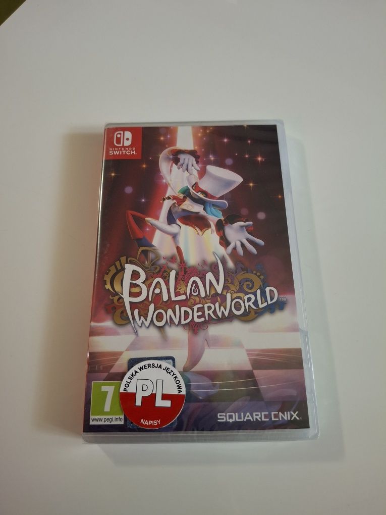 Nowa gra Balan Wonderworld nintendo switch