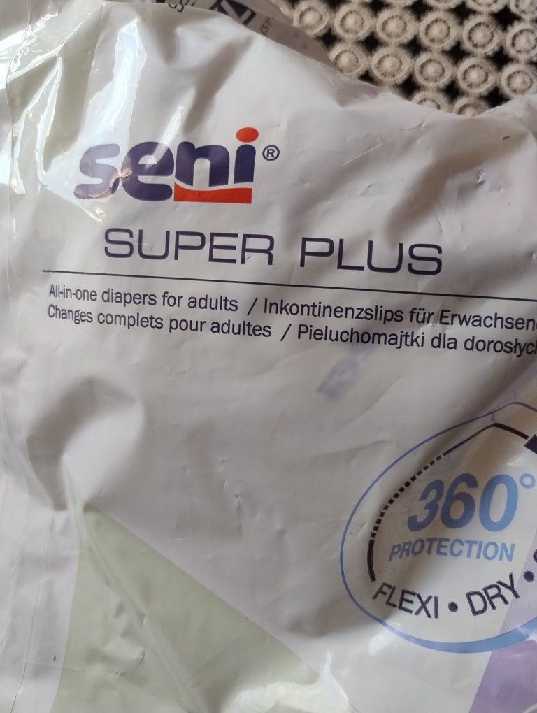 Pampersy seni XL super plus