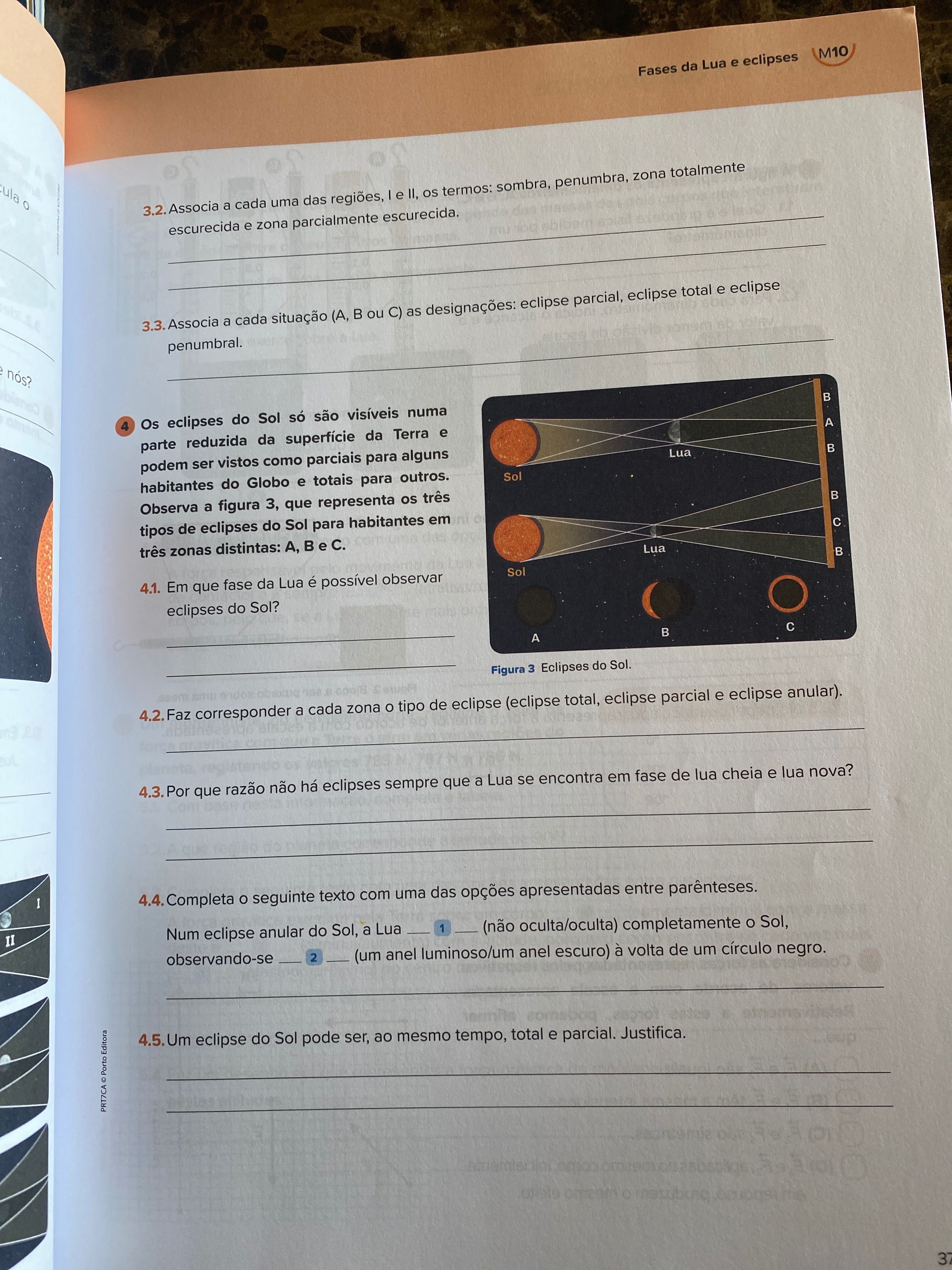 Fisico-Quinica 7 ano- PROTÃO manuais+ caderno