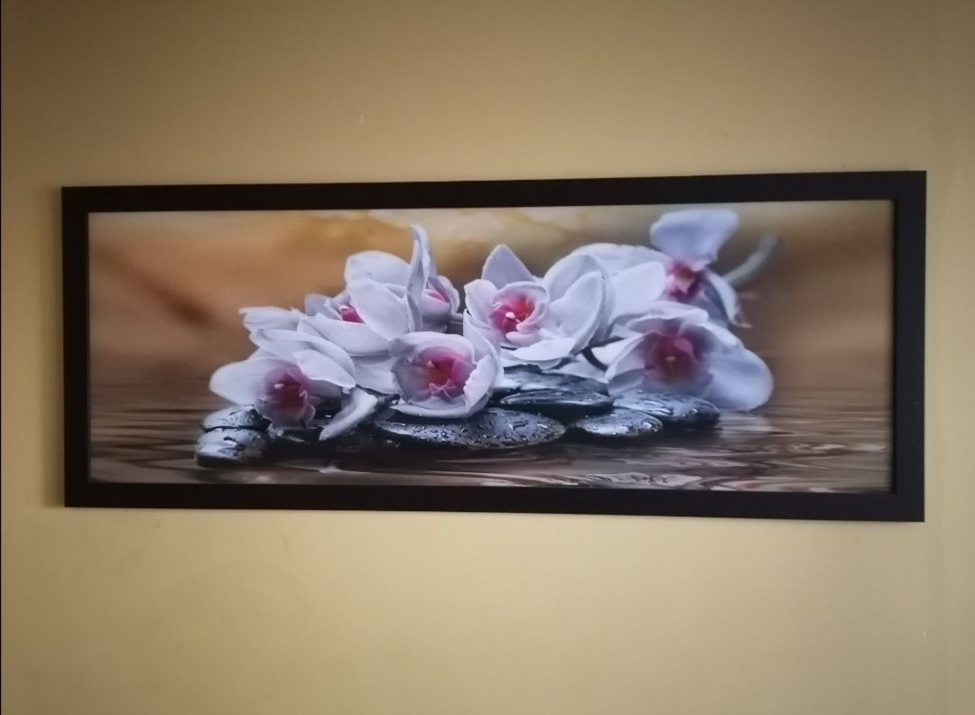 Duży Obraz ścienny na ścianę motyw kwiat