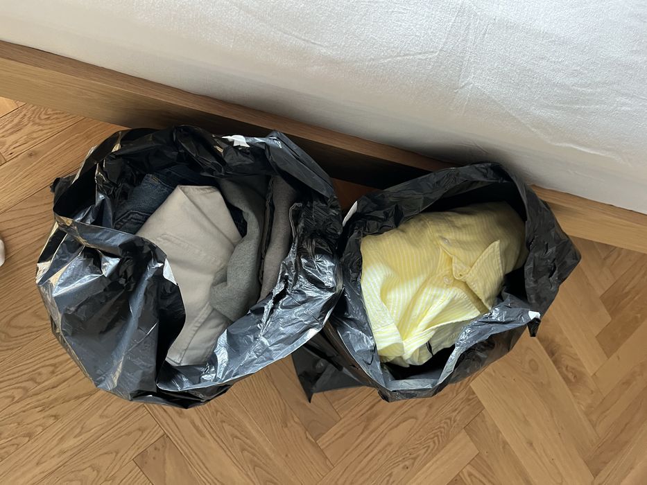 2 worki nowych ubrań damskich/dla nastolatki ZARA,BERSHKA r. XS/S