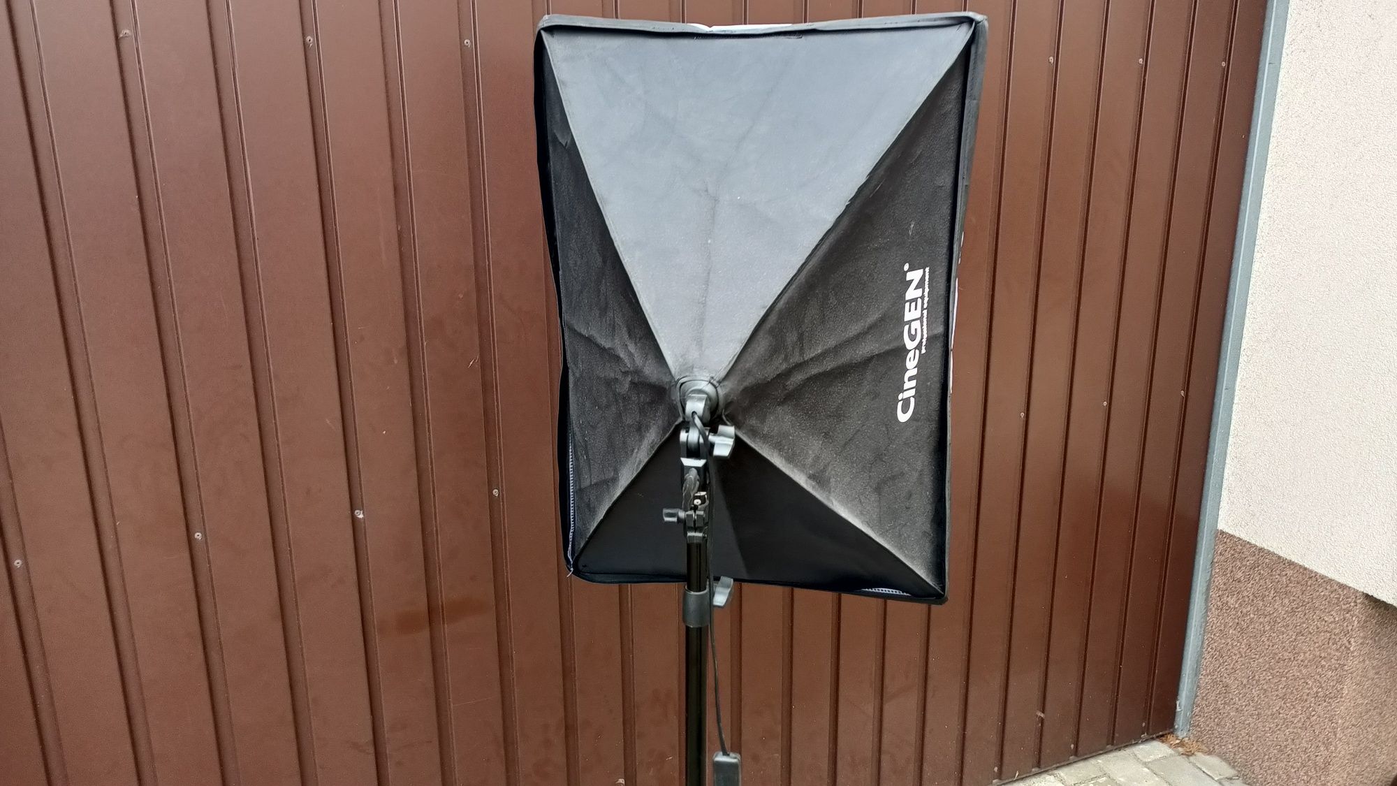 Lampa Oświetlenie Studyjna softbox 50 x 70 1x E27 CineGEN