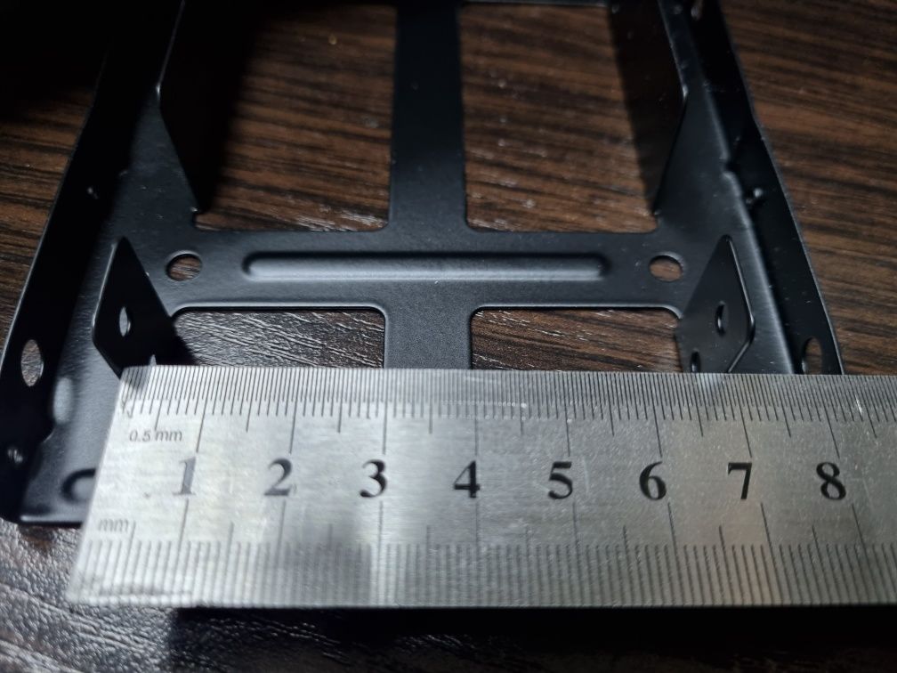 Переходник металлический салазки из 2.5" SSD в 3.5 для 2шт крепление