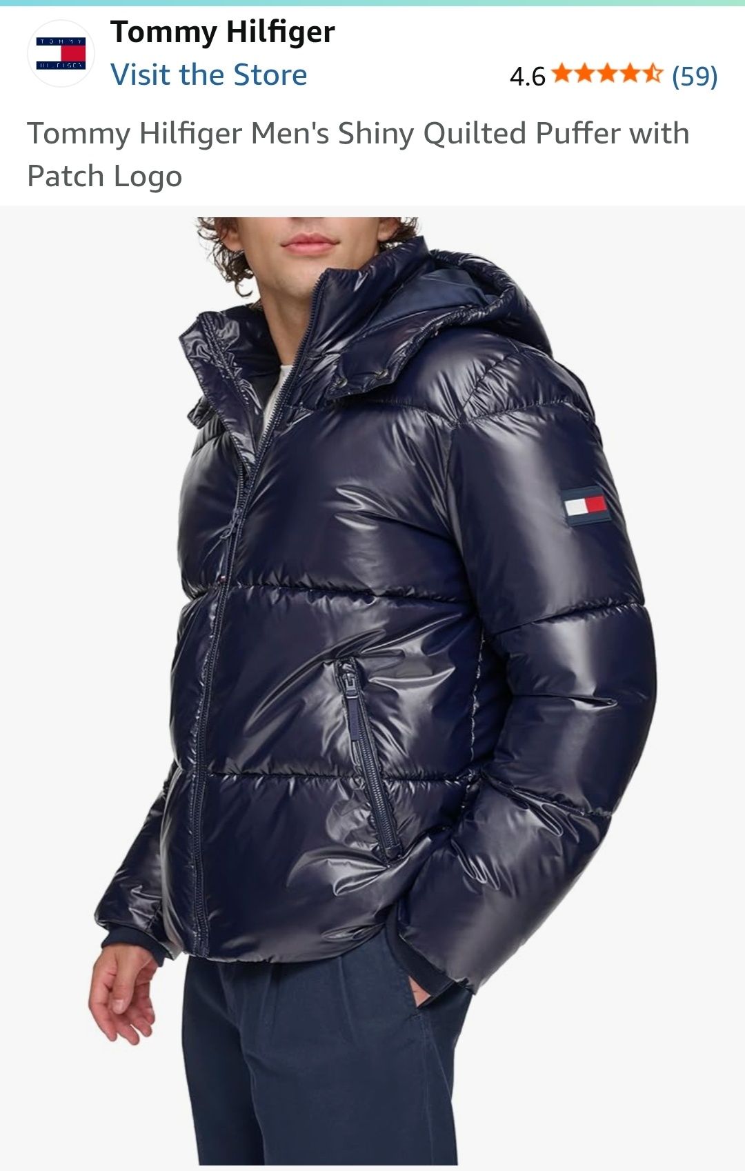 Куртка пуховик Tommy Hilfiger Розмір М ОРИГІНАЛ Томми Хилфигер