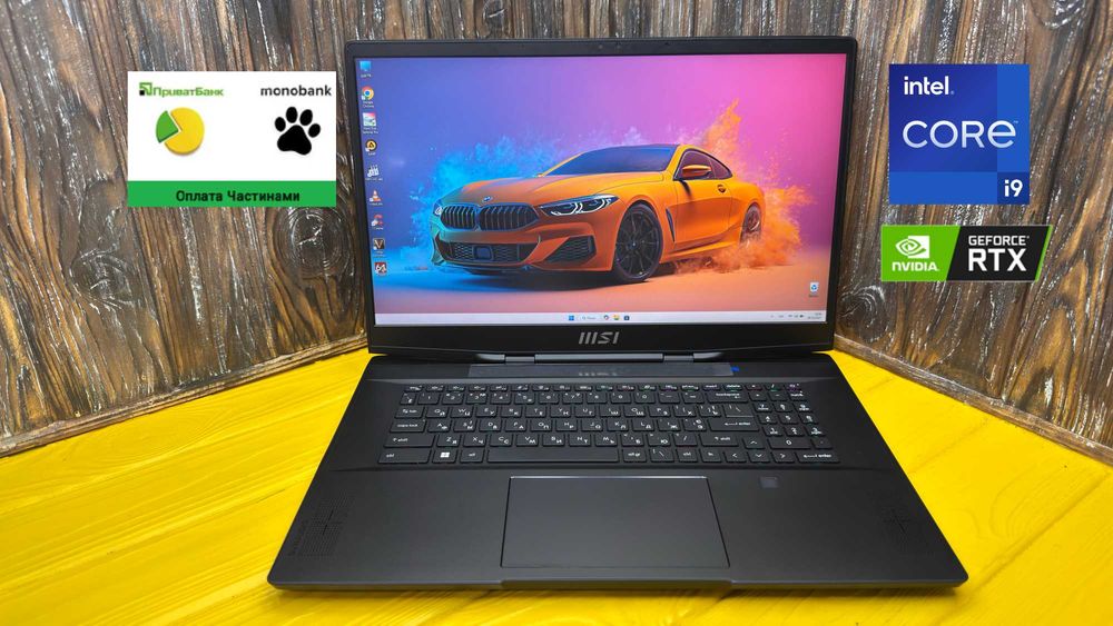 Потужна Ігрова Машина Msi Stealth GS77 /17.3"/RTX 3060 6 GB/ГАРАНТІЯ