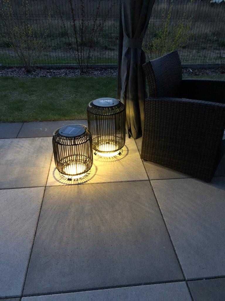 Lampa solarna LED Syriusz 38 cm x 29 cm mała