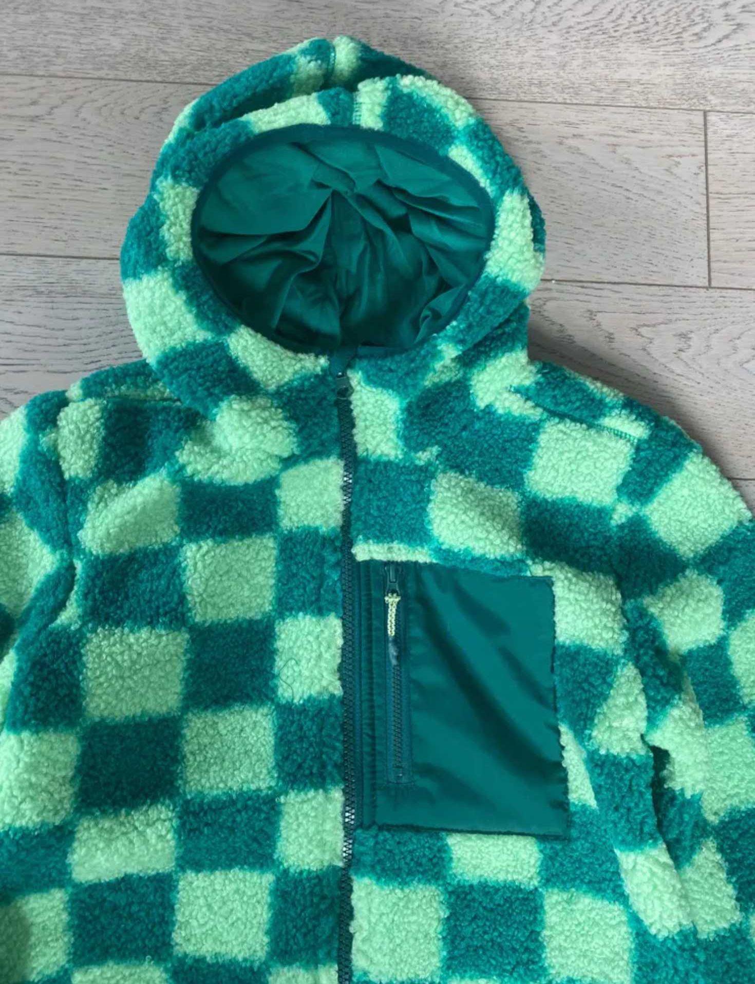 Флисовая куртка кофта шерпа H&M фліска 134/140 тедді