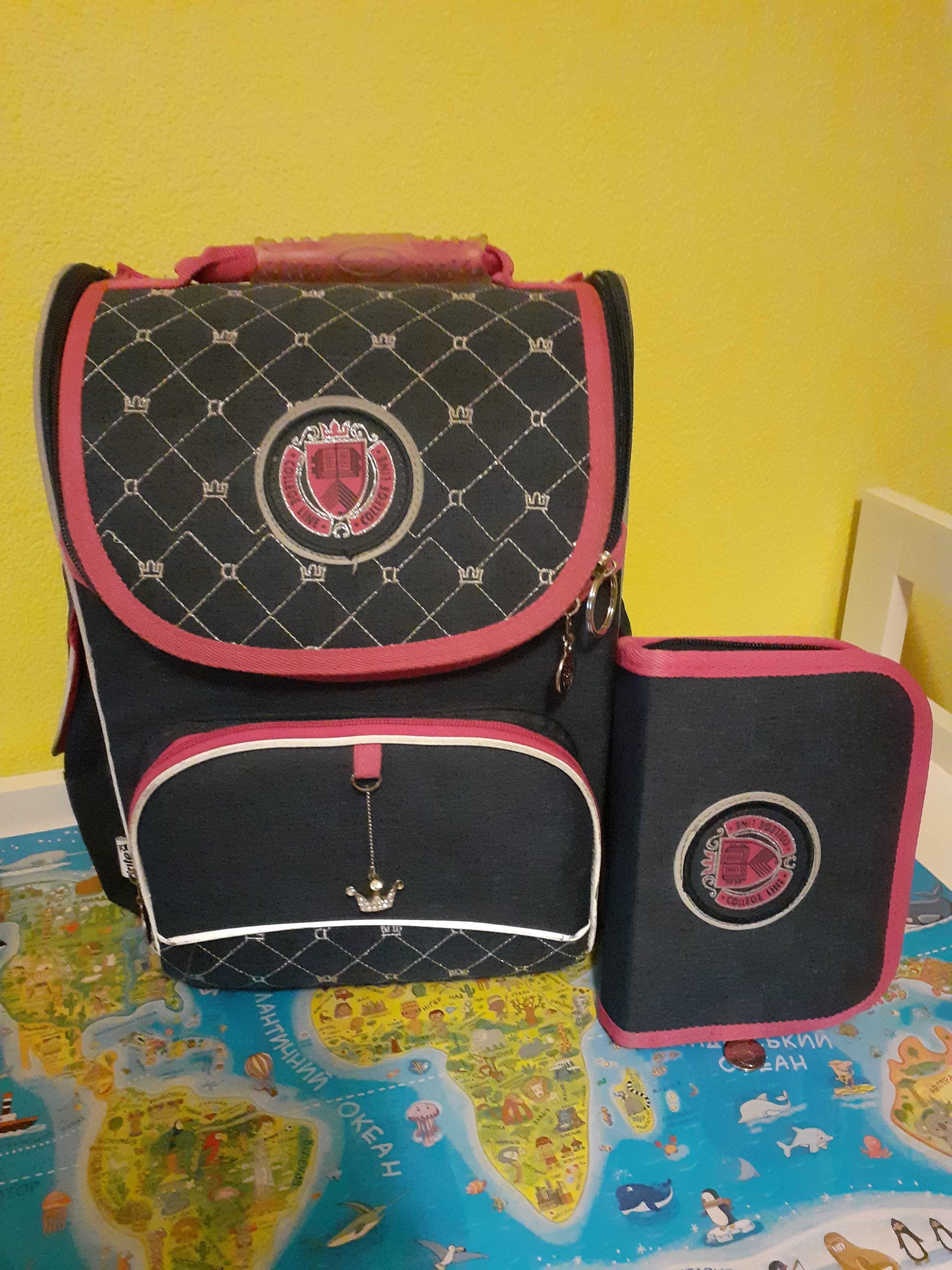 Шкільний рюкзак Kite+пенал для дівчинки
