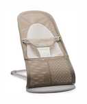 Babybjorn - leżaczek Soft Mesh - Szary Beż/Biały