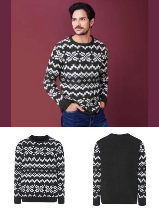 Мужской вязаный свитер Livergy размер S M L XL