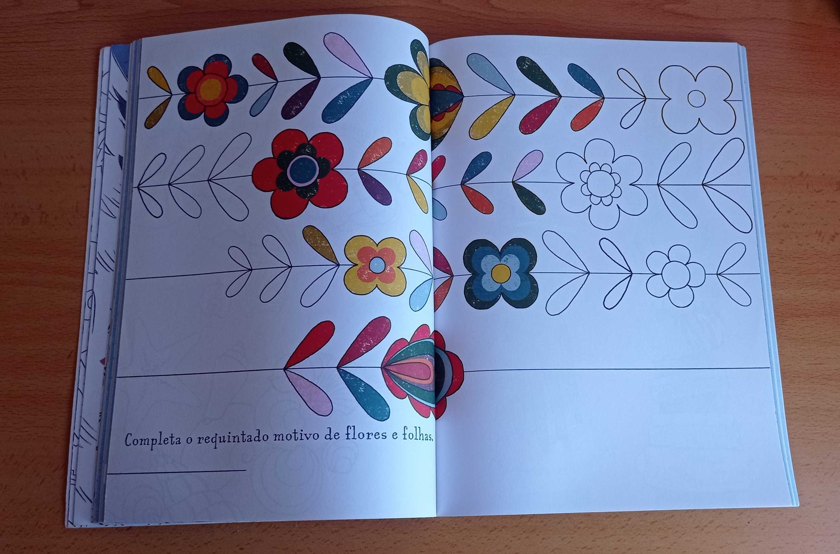 Livro de desenho O mundo das raparigas