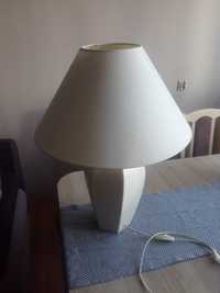 Lampa nocna kremowa