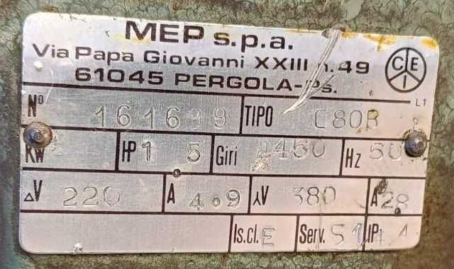 Włoska piła do metalu / przecinarka kątowa MEP 250 / HSS