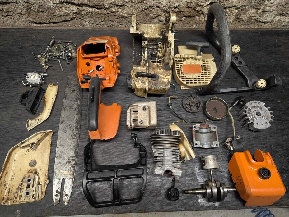 Lote de peças Stihl 025 / MS250 - usadas