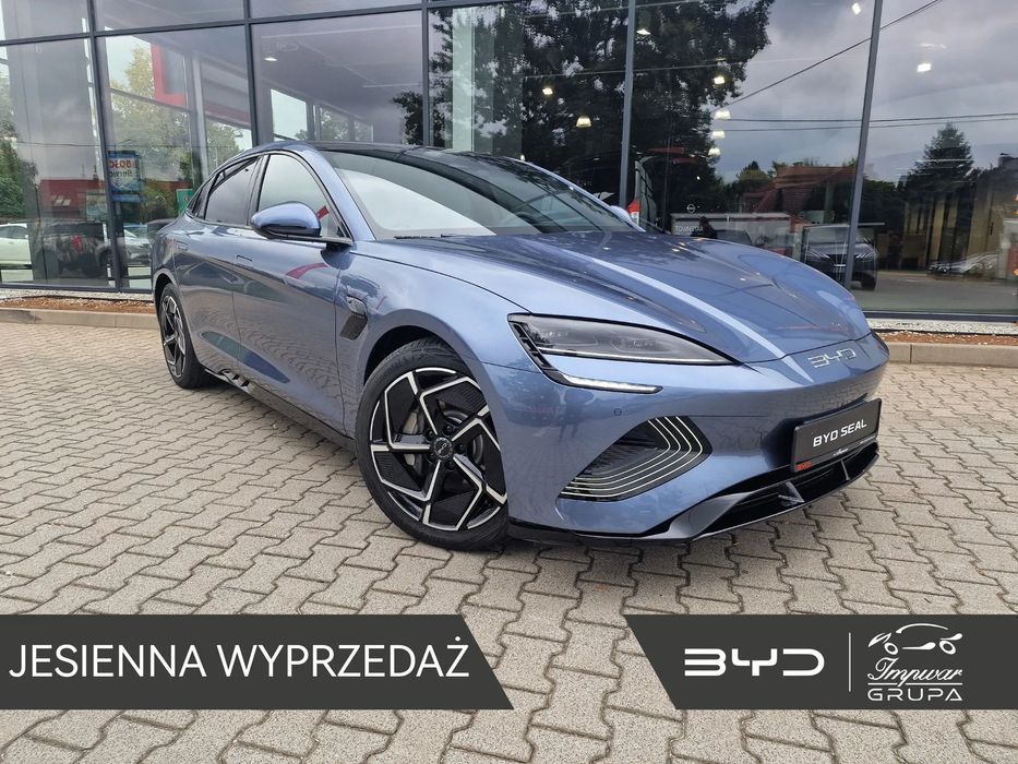 BYD Seal 3,8 S (0-100 km/h) / Zasięg 520 km / Head-Up / Dynaudio® / Kamera 360