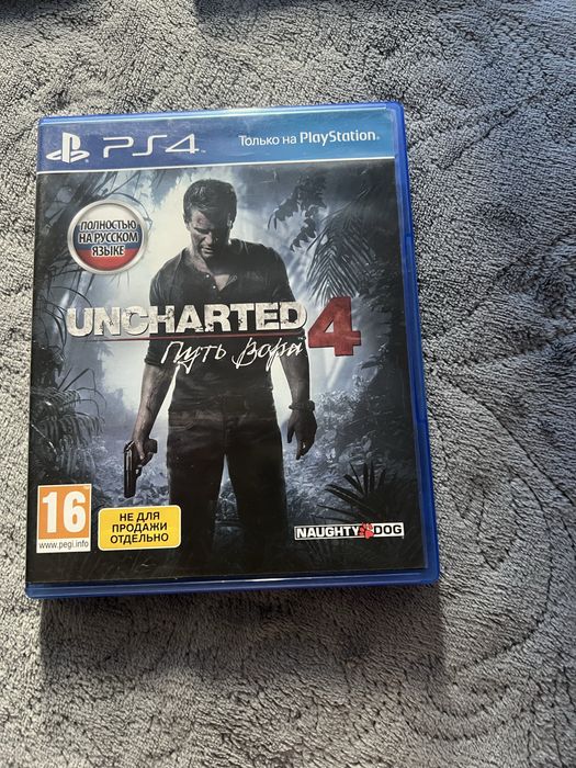Sony Playstation UNCHARTED 4 ігровий диск